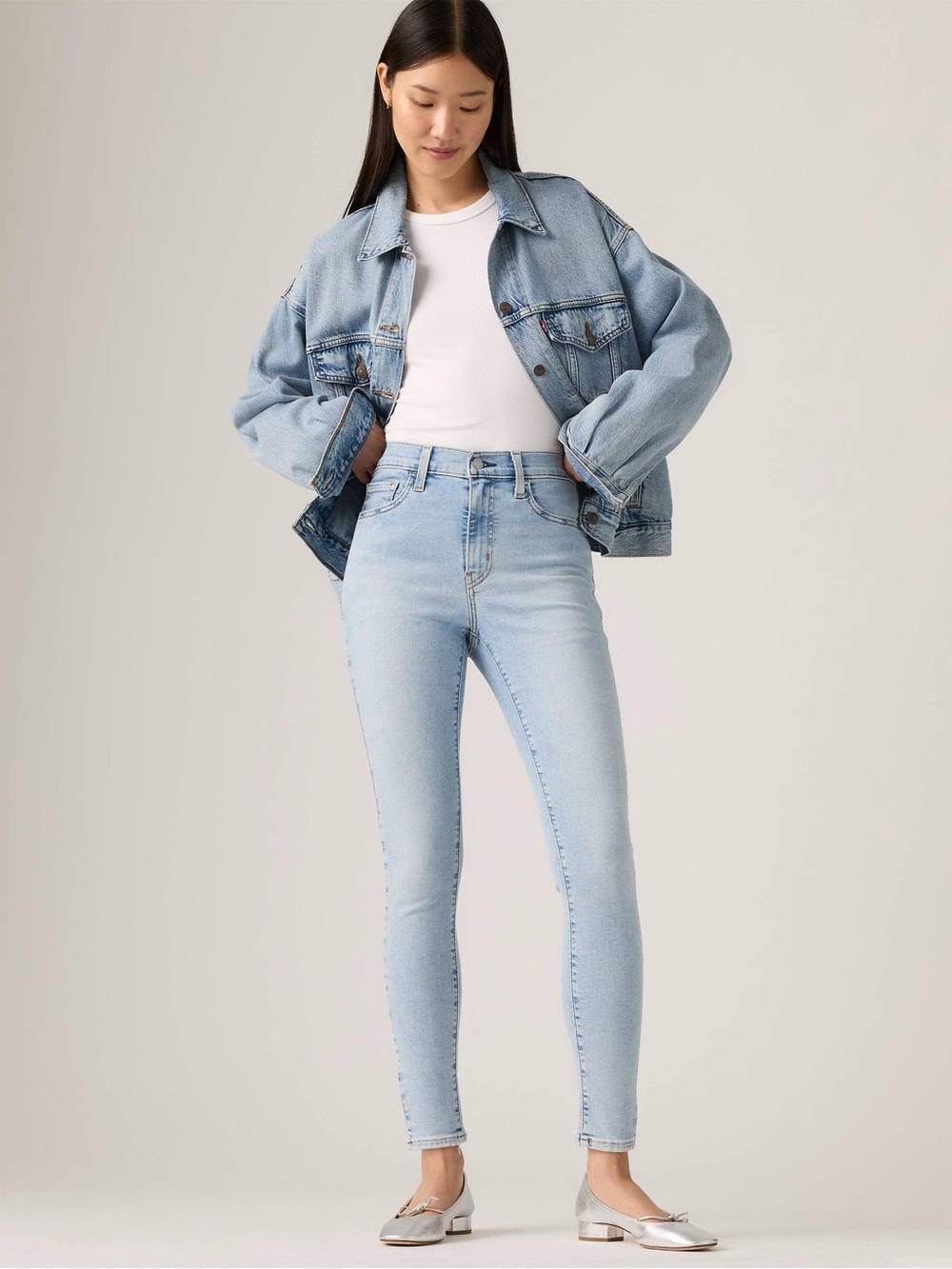 ☀️ Levi’s ☀️ “High rise super skinny” jeans